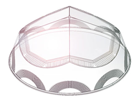 鉆石形采光罩模擬-導(dǎo)光管采光系統(tǒng) 鉆石形采光罩模擬-導(dǎo)光管采光系統(tǒng)