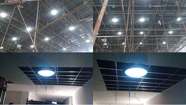 霧天下，光導照明室內照明效果