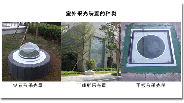 陽光導入室內(nèi)燈的采光部分 陽光導入室內(nèi)燈的采光部分