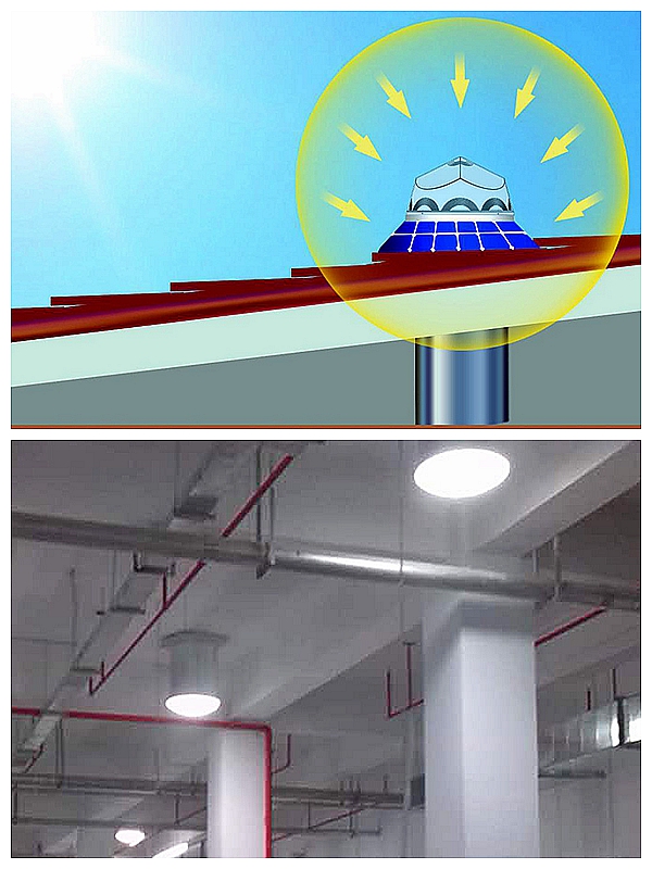 車庫日光照明系統(tǒng)原理圖 車庫日光照明系統(tǒng)原理圖