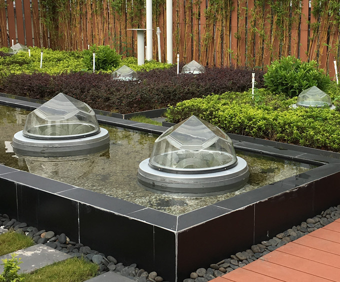 白天的導(dǎo)光管采光系統(tǒng)室外效果圖 白天的導(dǎo)光管采光系統(tǒng)室外效果圖