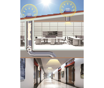 系統(tǒng)原理圖-導(dǎo)光管采光系統(tǒng) 系統(tǒng)原理圖-導(dǎo)光管采光系統(tǒng)